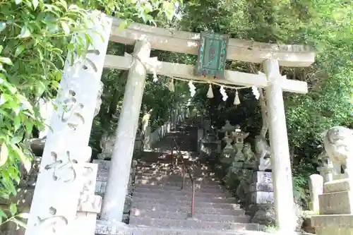 阿賀神社の鳥居