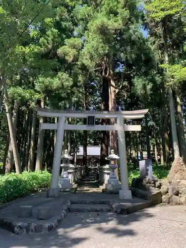 山宮浅間神社の鳥居