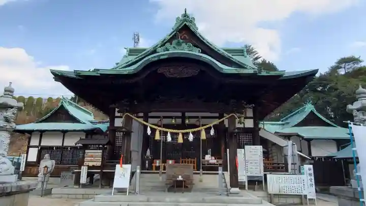 椎尾八幡宮の本殿・本堂
