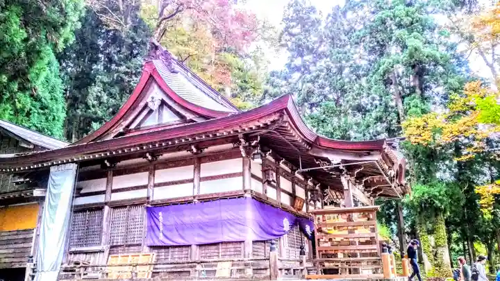 白川八幡神社の本殿・本堂