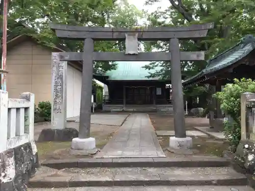 楊原神社の鳥居