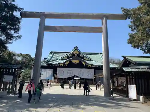 靖國神社の鳥居