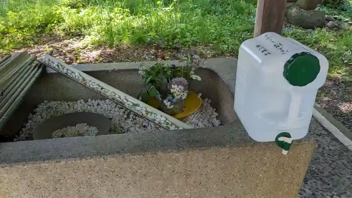 東川神社の手水舎