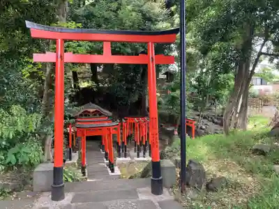 澤蔵司稲荷（慈眼院）の鳥居