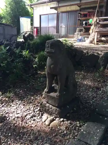 鹿島神社の狛犬