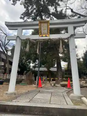縣神社の鳥居