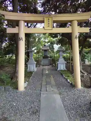 菊田神社の鳥居