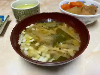 蓮久寺の食事