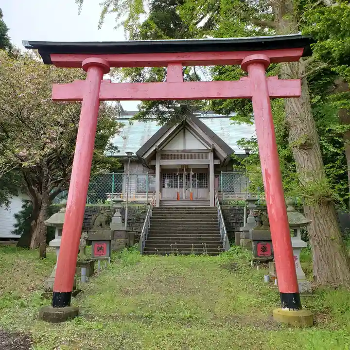 川汲稲荷神社の鳥居