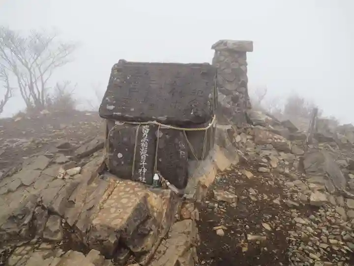健男霜凝日子神社上宮の本殿・本堂