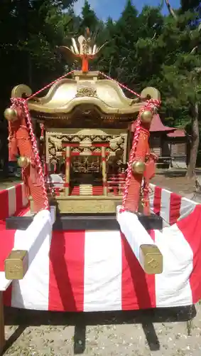 網走神社のお祭り
