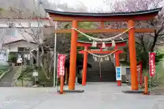 虻田神社の鳥居