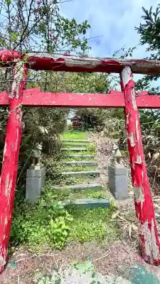 葛登支稲荷神社の鳥居