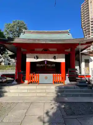 麻布氷川神社の本殿・本堂