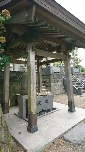 禅昌寺の手水舎