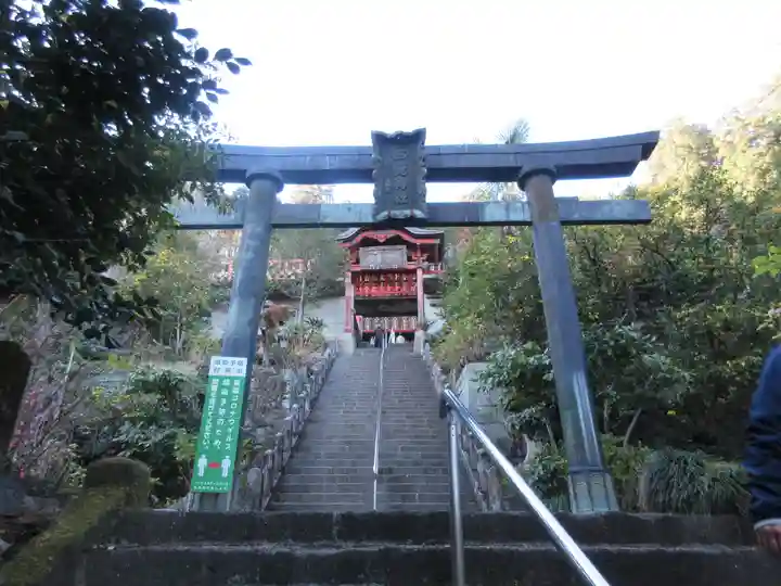太平山神社の鳥居