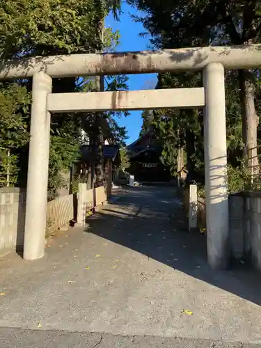 眞田神社の鳥居