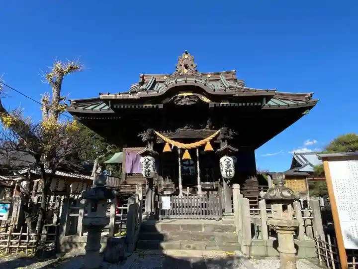 八王子神社の本殿・本堂
