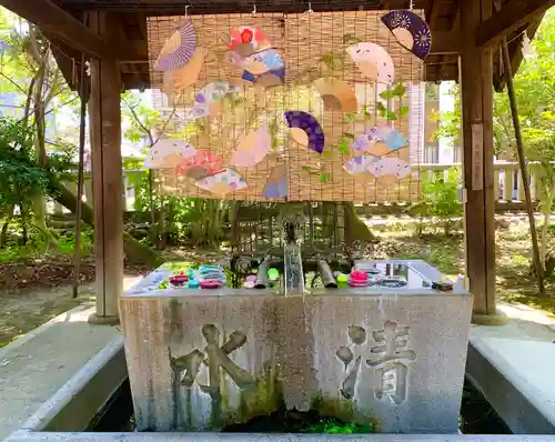 若宮神明社の手水舎