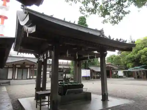 宇都宮二荒山神社の手水舎