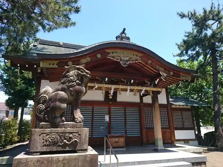 八幡神社の本殿・本堂