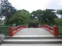 旗上弁財天社の景色