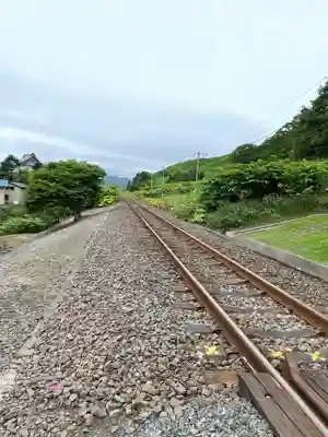 白糠厳島神社の周辺