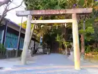 神明社(古見神明社)の鳥居