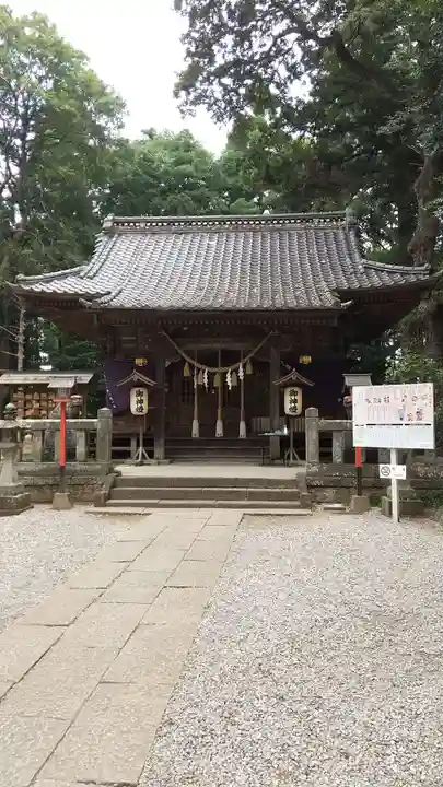 間々田八幡宮の本殿・本堂