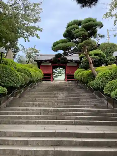護国寺の山門・神門