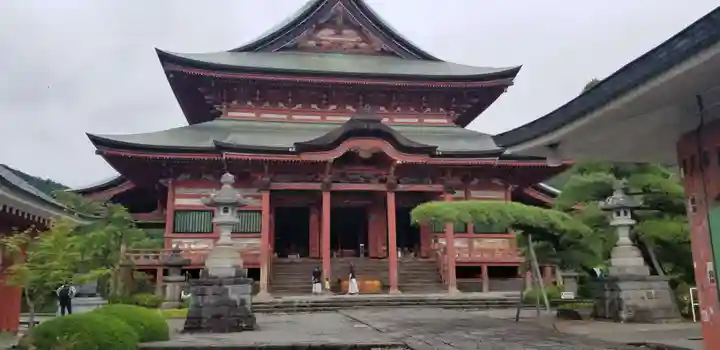 甲斐善光寺の本殿・本堂