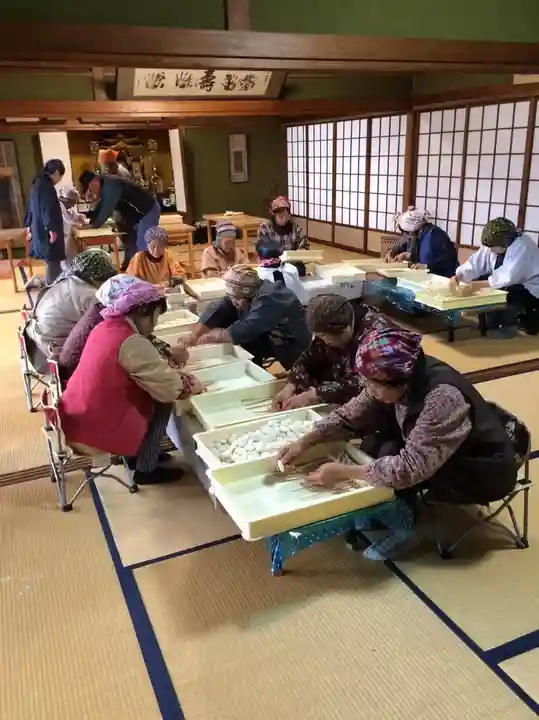 明願寺のお祭り