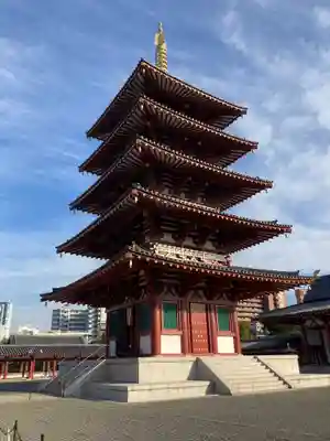 四天王寺の塔