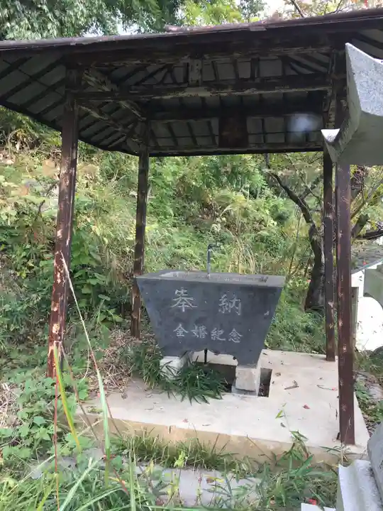 大石神社の手水舎