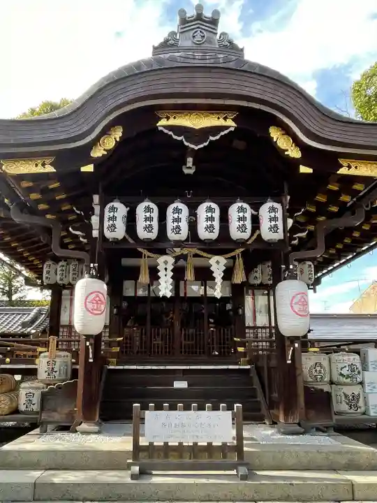 安井金比羅宮の本殿・本堂