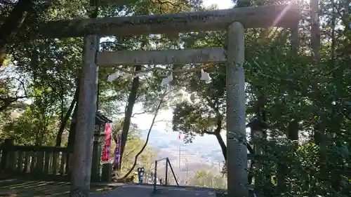 唐澤山神社の鳥居