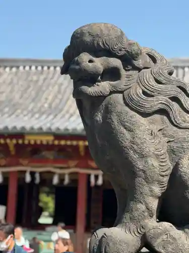 浅草神社の狛犬