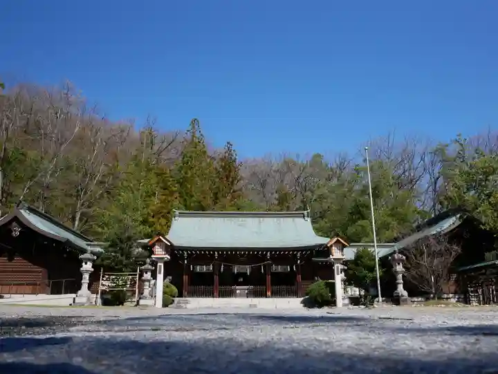 山梨縣護國神社の本殿・本堂