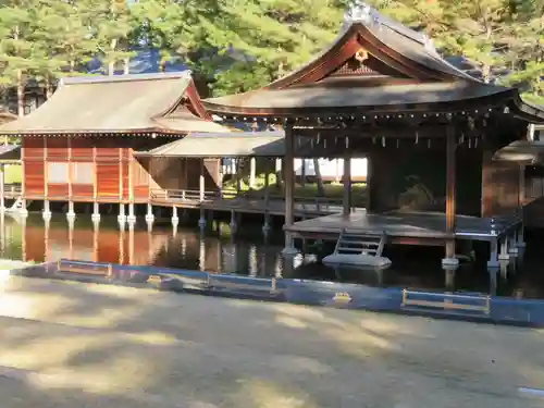 身曾岐神社の庭園