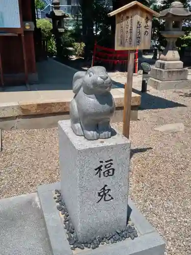 三輪神社の狛犬