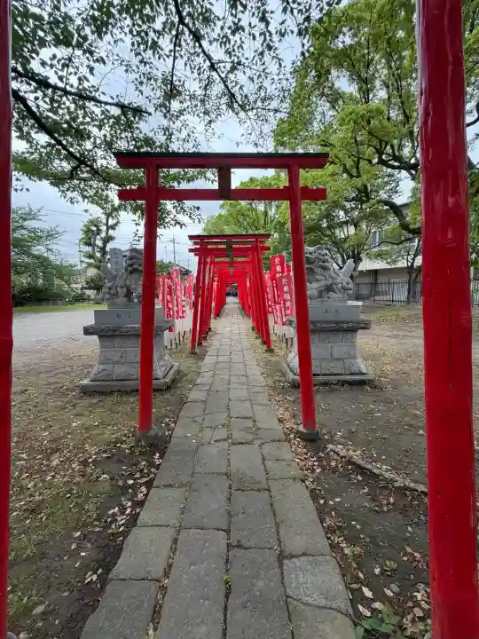 於菊稲荷神社(群馬県)