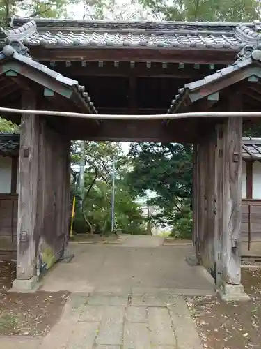 徳満寺の山門・神門