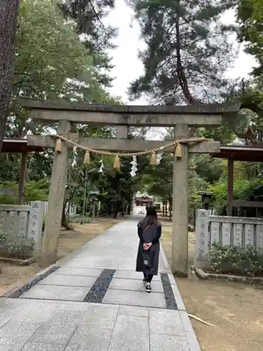 辛國神社の鳥居