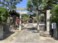 神明社(伝馬神明社)の鳥居