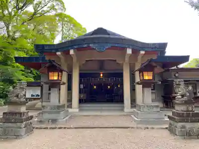 津八幡宮の本殿・本堂