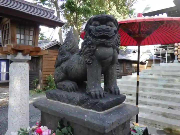 札幌諏訪神社の狛犬
