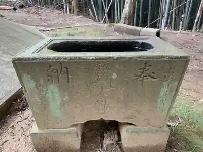 諏訪神社の手水舎
