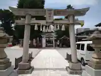 川越八幡宮の鳥居