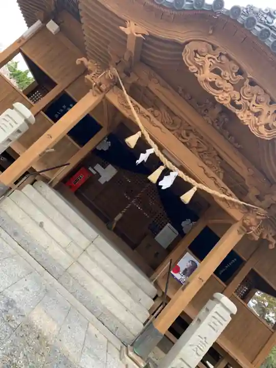 早長八幡宮の本殿・本堂