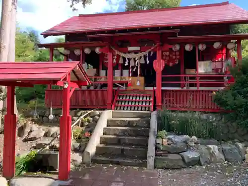 鹿角八坂神社の本殿